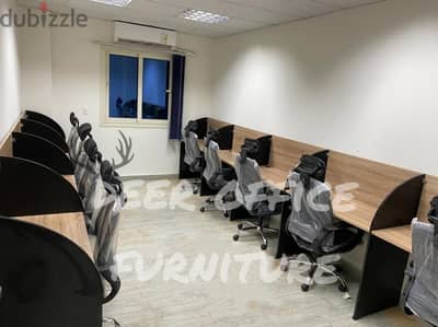 خليه عمل -مكاتب موظفين -بارتشين -work station-اثاث مكتبي