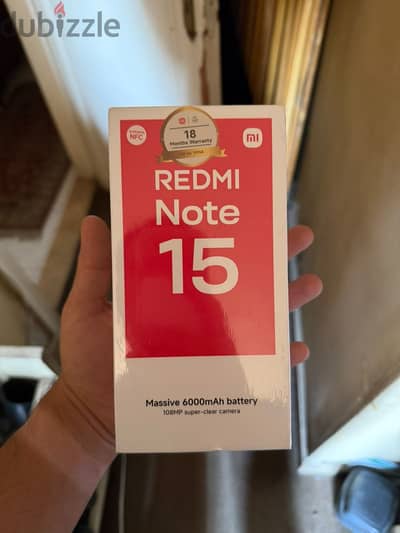 Redmi Note 15 / 8GB Ram
