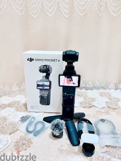 DJI Osmo Pocket 4 4K Gimbal Camera (Creator