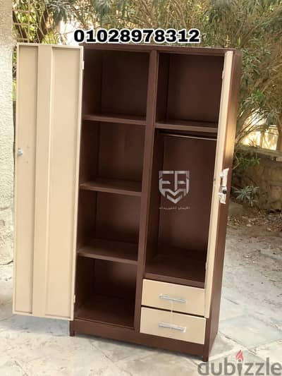 دولاب صاج محمل ( ٢ ضلفة ب ٢ كالون ب ٢ درج )
