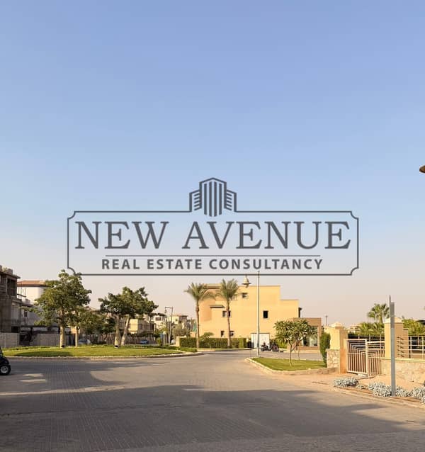 With Lowest Price Twin villa Palm Hills Katameya PK1 biggest land ready to move Overlooking Landscape