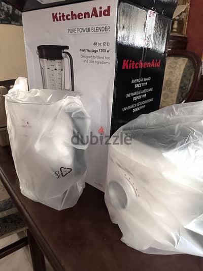 KitchenAid Pure Power Blender, 1200W, 2.1L, Porcelain White, 120v
