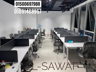 خلية عمل- ورك ستيشن- بارتيشن-مكاتب -اثاث مكتبي-work station- partiton