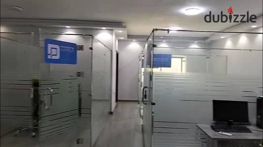 Office for rent 140 meters 6 rooms, bathroom, and kitchen