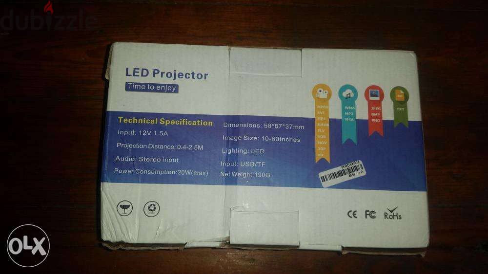 LED Pocket Projector 5