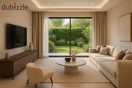 A rare opportunity: a ground-floor north-facing studio with a private garden for sale at an unbeatable price in one of the most prestigious compounds