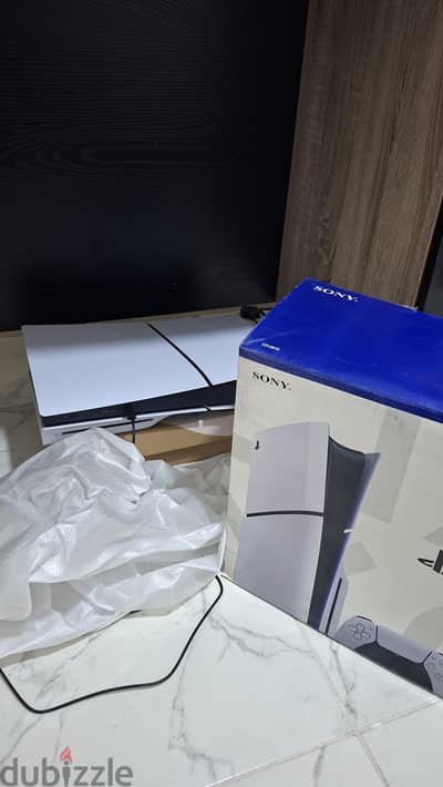 PlayStation 5 Slim Disc Edition New with 3 games Extra Primary Account