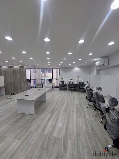 Administrative Headquarters 120 sqm Open space equipped for rent in Rehana Plaza Zahra Al-Maadi