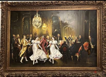 تابلوه حائط كلاسيك كبير - Imperial Ball 180x150