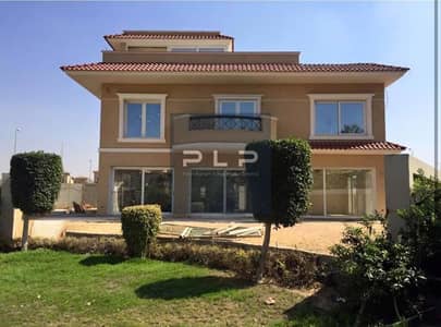 Standalone villa for sale (resale), ready to move, located in the heart of the Golden Square in New Cairo—near the AUC—in he Fountain Park compound.