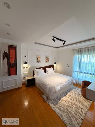 Furnished 140 sqm apartment for rent in the SODIC Eastown compound, Fifth Settlement; located directly on South 90th Street.