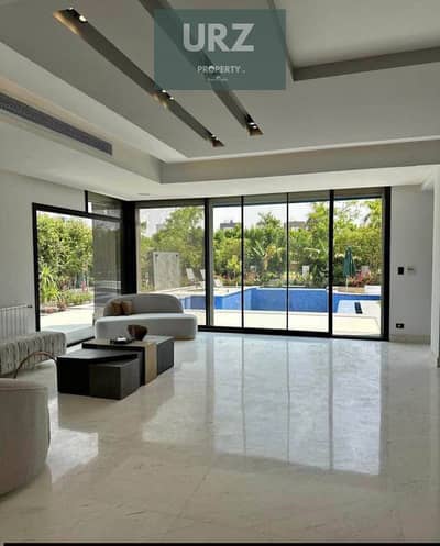 Fully finished villa with installments over 15 y with a private pool a distinctive garden and a 50% discount on the Suez Road next to SODIC
