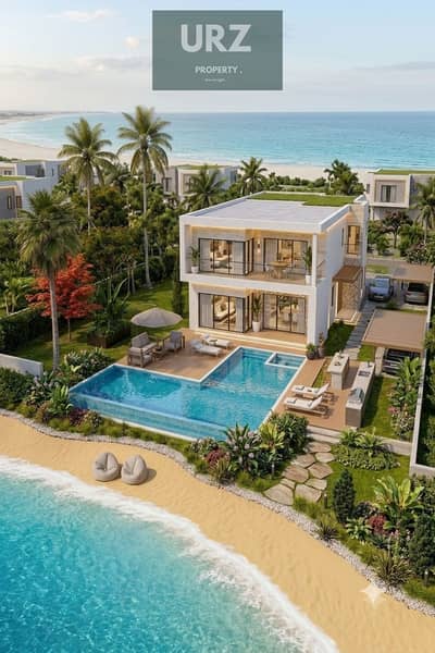 Seize investment opportunity 30% discount own villa North Coast next Waterway Perla North Coast mins Ras El Hekma Bay Sol Mountain View