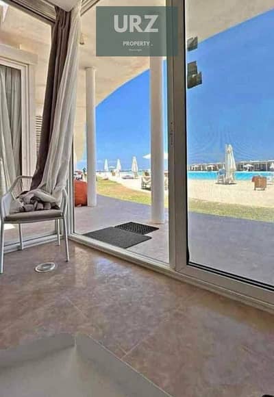 شاليه غرفتين بجاردن صف أول على Crystal Lagoon كامل التشطيب راس الحكمه الساحل الشمالى سى شور هايد بارك بجوار مدن بالقرب من ماونتن فيو لافيستا سيزن