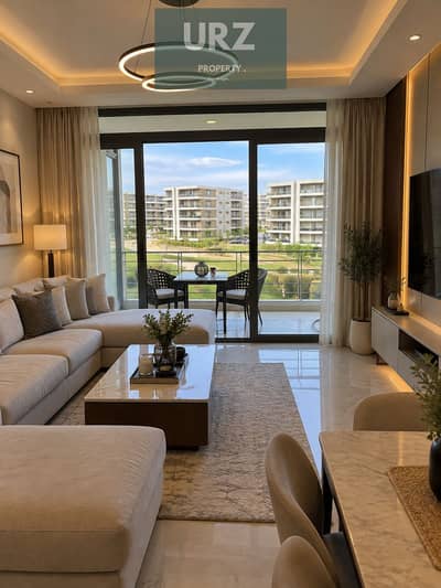 Smart investment near Cairo Airport. Fully finished apartment with ACs & kitchen in Sheraton, close to Al Rehab, Swan Lake & Marriott. Strong rental i