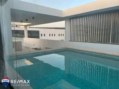 بنتهاوس متشطب برروف Pool للايجار في التجمع الخامس بالقرب م AUC
