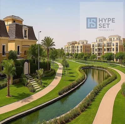 Own a 216m s villa with a garden and a landscape view on the Suez Road, right by the Madinaty Pay 750,000 with a 10-year installment plan