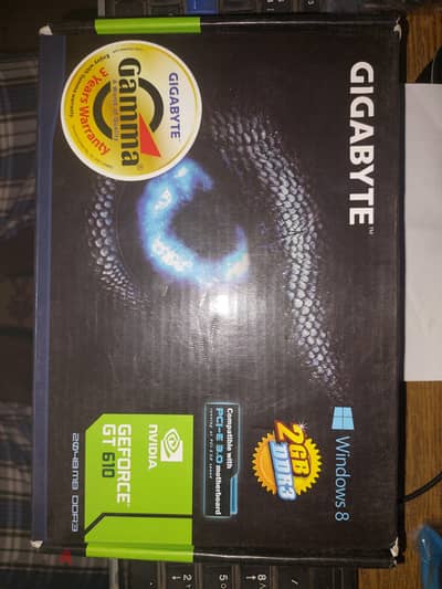 كارت شاشة  GIGABYTE NVIDIA GT-610
