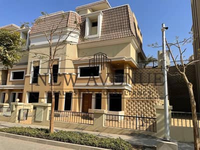 S-Villa, 4 Bedrooms, Ready to Move, at the Lowest Price with a Down Payment and Installments in Sarai.