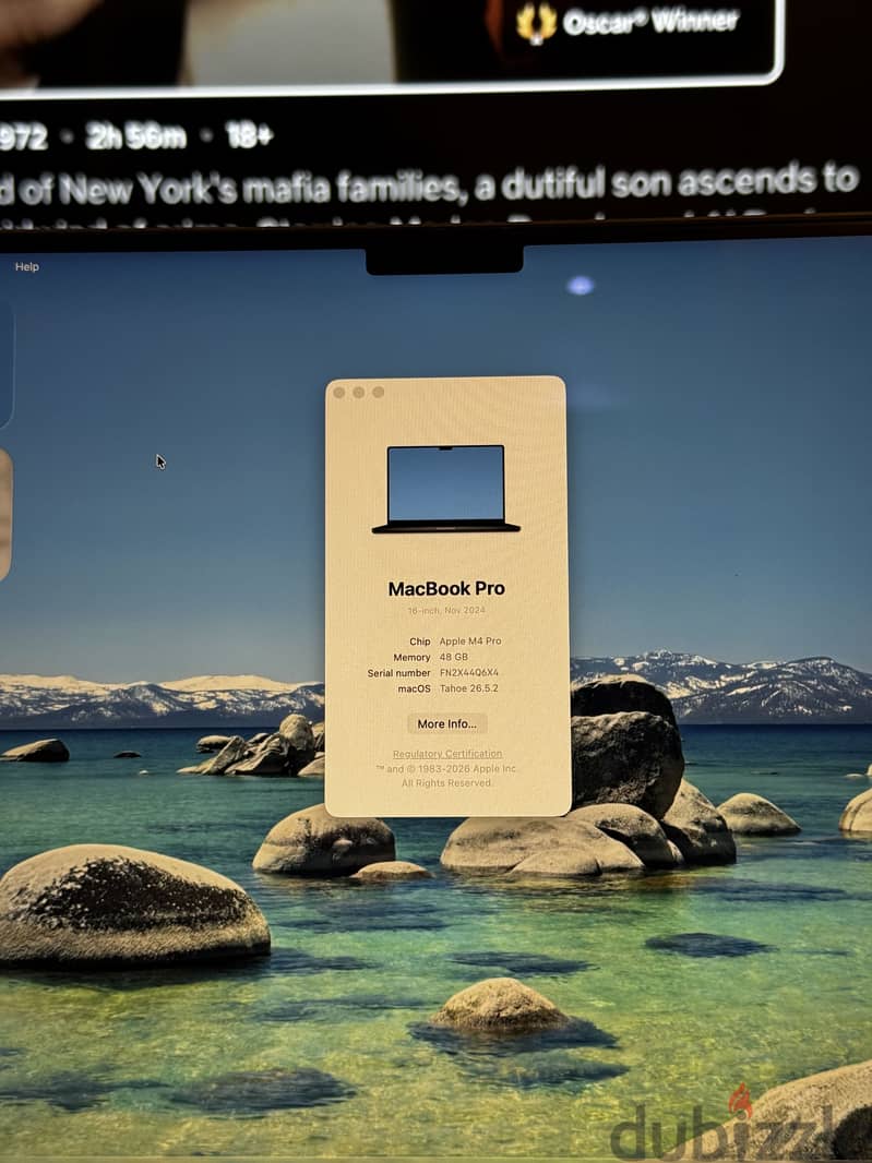 MacBook Pro M4 pro - 16 inch 5