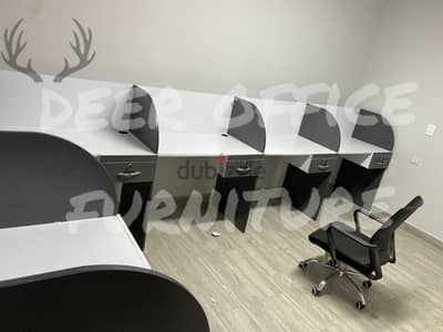 خليه عمل -مكاتب موظفين -بارتشين -خليات عمل -work station