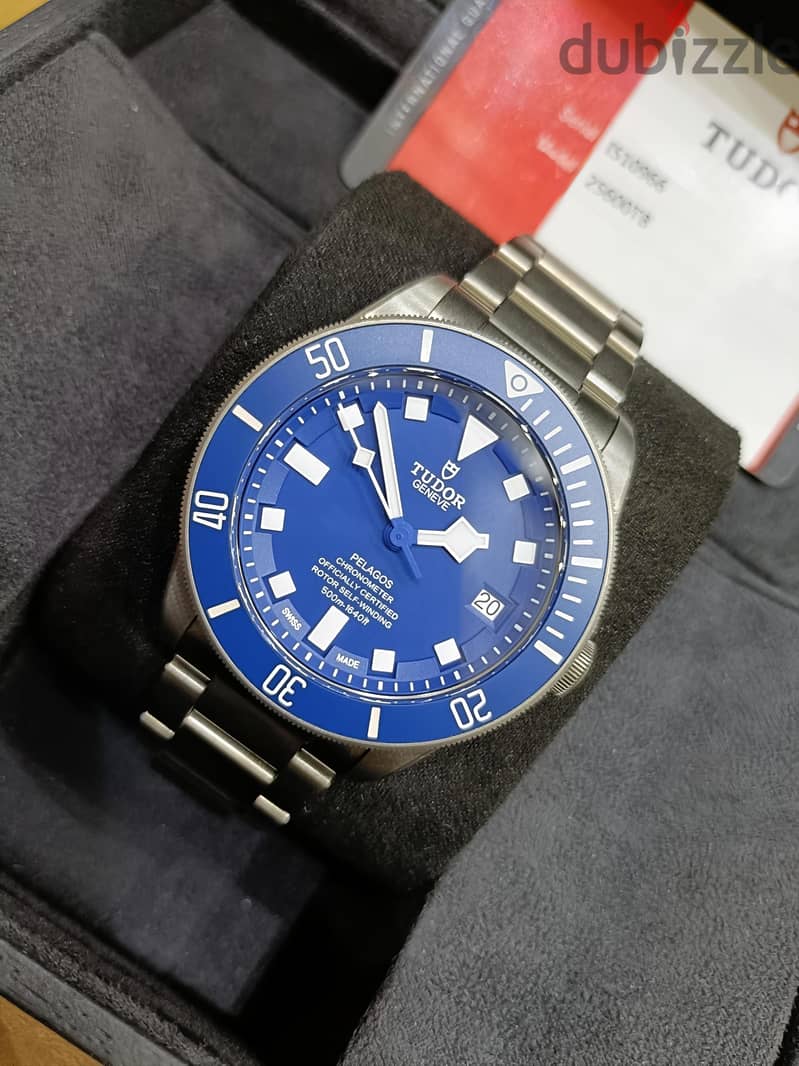 Tudor pelagos titanium blue 2