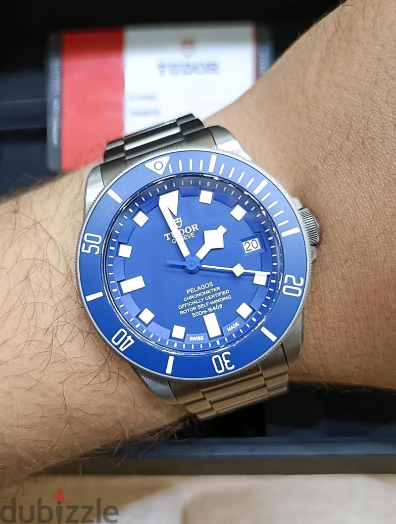 Tudor pelagos titanium blue 3