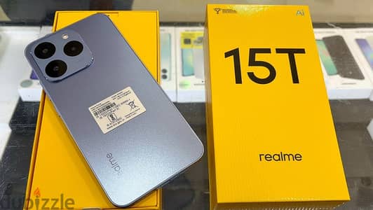 Realme 15T 12/256 بالضمان  ١٢ شهر