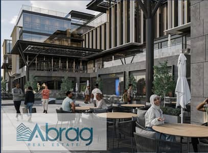 للبيع محل دور ارضى 55 متر صف اول المحور بأول سعر تقسيط 10 سنوات The Yard – الشيخ زايد