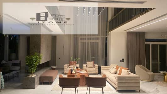 Fully Furnished Villa for Rent in Cairo Festival City New Cairo 1020 SQM Basement Ground First and Roof 5 Bedrooms 5 Bathrooms Pool and Cinema Room