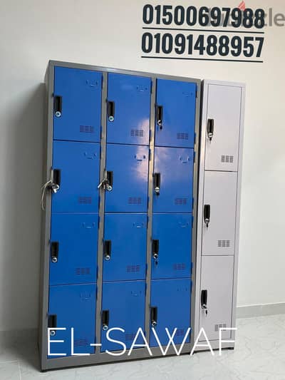لوكر صاج-دولاب معدن-وحدات تخزين-لوكر چيم ونوادي رياضه ومستشفيات-locker