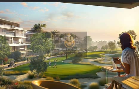 شاليه 67متر مميز للبيع في SouthMED | Golf G1 فيو مفتوح علي اكبر ملعب جولف و الفيلات