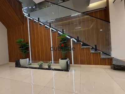 Duplex for rent in a distinctive tower for major companies and administrative institutions 300m