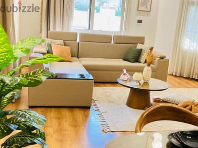 Luxury Garden Apartment in Al Khamayel Shiek zayed– Fully Furnished