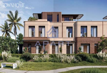 Limited TownHouse Double View Prime Location Installments Over 8 Years For Sale By Marakez in New Cairo