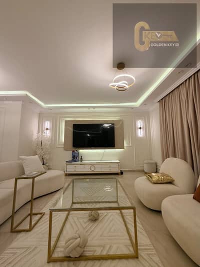 Luxury Furnished Apartment for Rent in Madinaty, Special Finishing, Fully Air-Conditioned, Internet, Natural Gas & Dressing Room