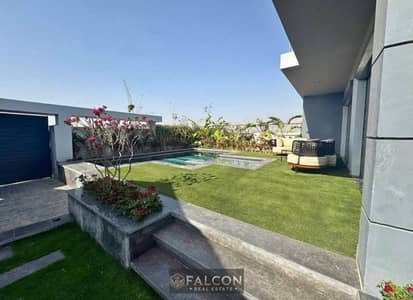 30m Landscape From Anthoer villa Open Bahry View VIP Villa For Sale In La Vista Patio Town New Cairo Next To Hyde Park Katamya Dunes