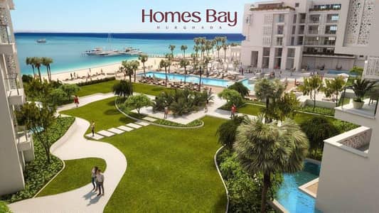Aldau Strand Hurghada – 1-Bedroom Sea View Apartment, 80.5 sqm, 5th Floor, Beachfront Resort on El Mamsha Street | Private Beach | 13,750,000 EGP