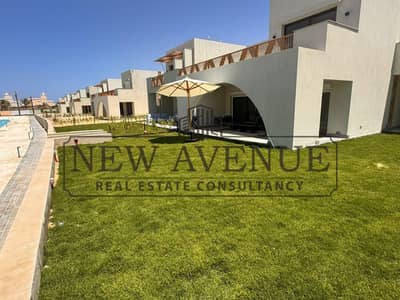 Fully Finished Ground Chalet with Large Garden 4 bedrooms  in Playa Ghazala Ready to Move  near to the beach