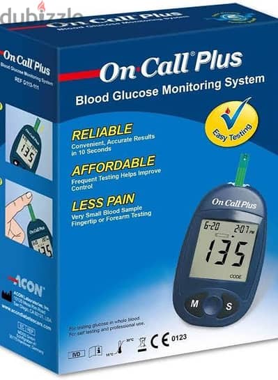 جهاز سكر اون كول بلاس on call plus وجهاز اكيوتشيك اكتيف