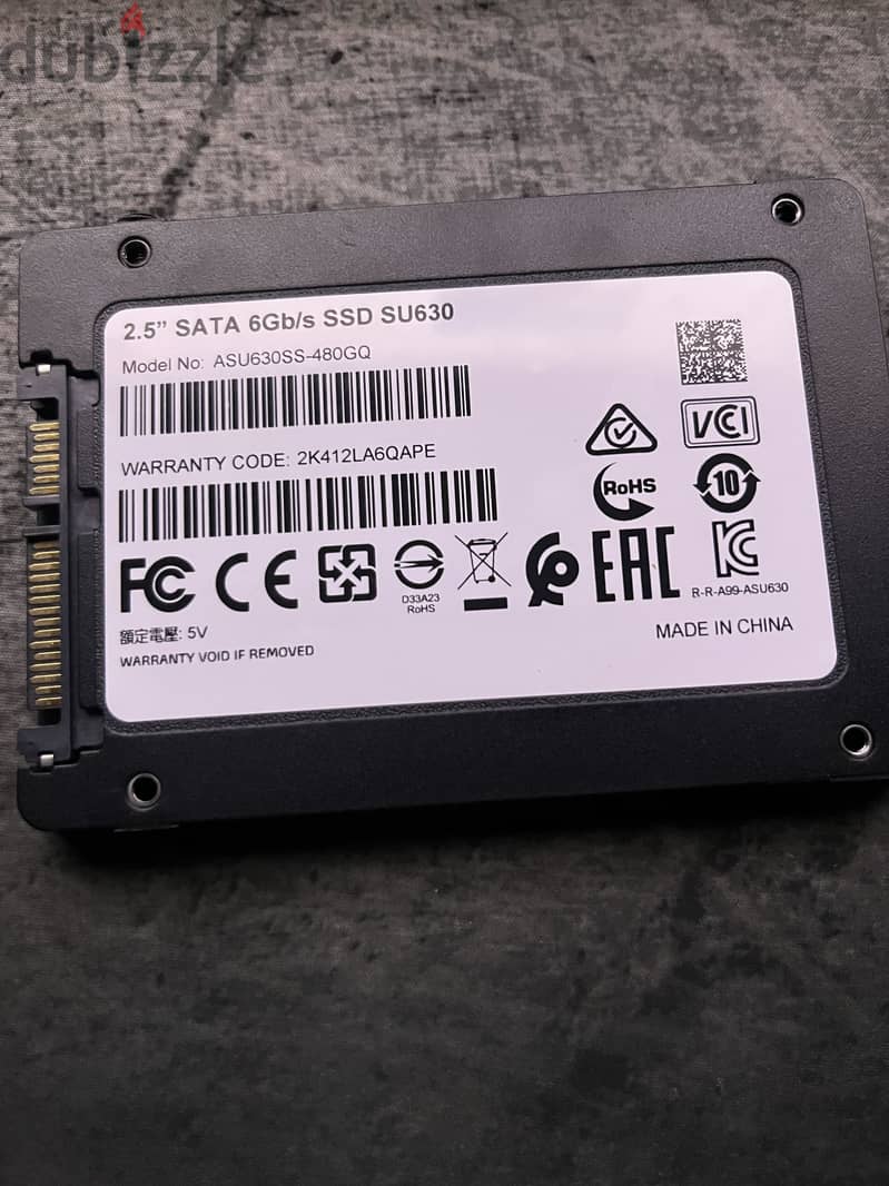 SSD Sata 480GB 1