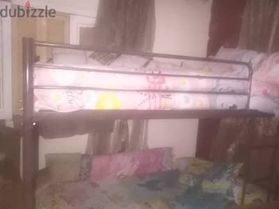 سرير  حديد دورين ١٢٠