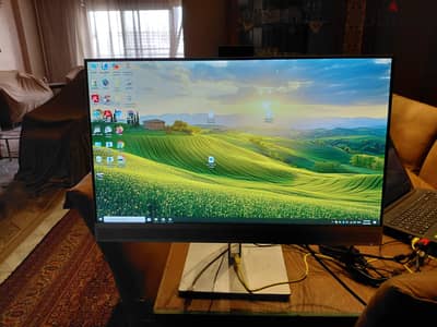 شاشه  HP ٢٧ بوصه بسماعت و كاميرا و مايك مدمجين