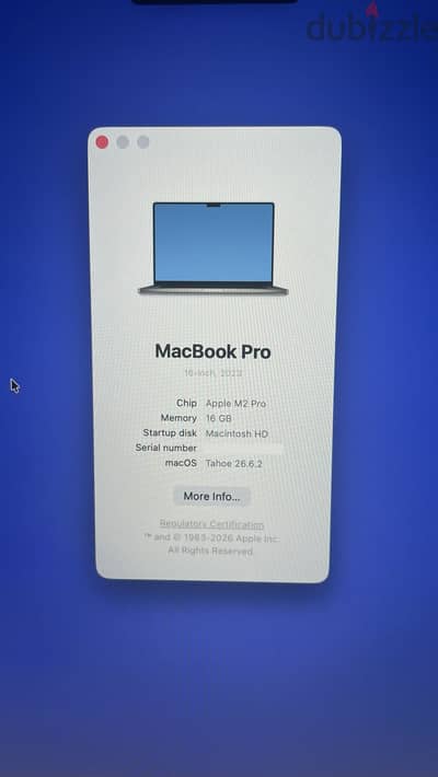 MacBook Pro M2 Pro 16-inch (16/1TB)