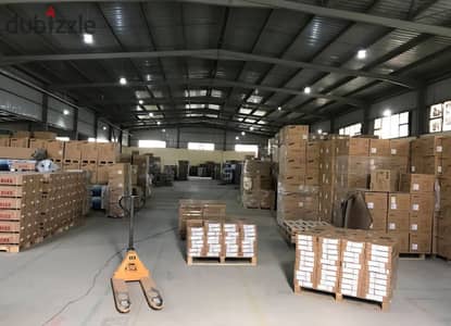 2500 square meters warehouse for rent in the Arab Engineers Association in front of Al-Obour
