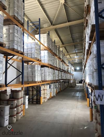 Warehouse 2500 meters for rent in the Arab Engineers Association facing Al-Abour