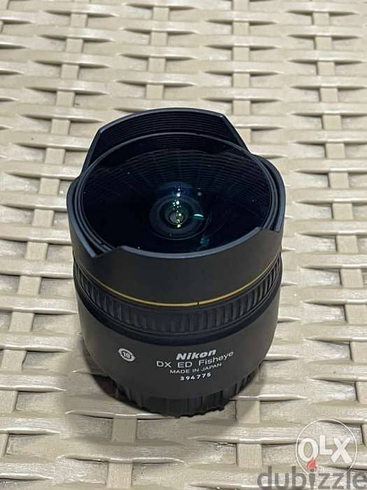Nikon 10.5 F2.8 Fish eye 1