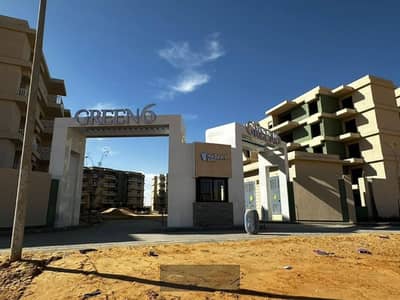 121 sqm semi-finished apartment for sale in the Northern Expansions, within the Green compound; minutes away from the Boulevard Axis