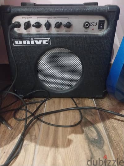 Amplifier Drive B15 for bass guitar / امب منزلي للباس جيتار