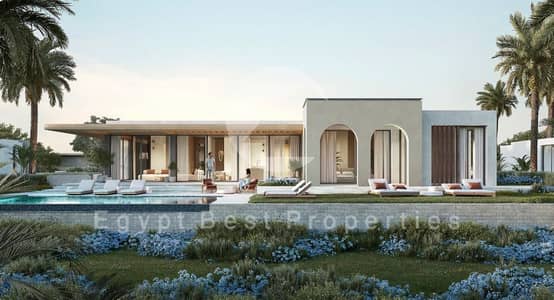 فيلا صف اول جولف بالسعر القديم مع مقدم 5%فقط !! للبيع في الجولدن سكوير- التجمع الخامس - القاهره الجديدة